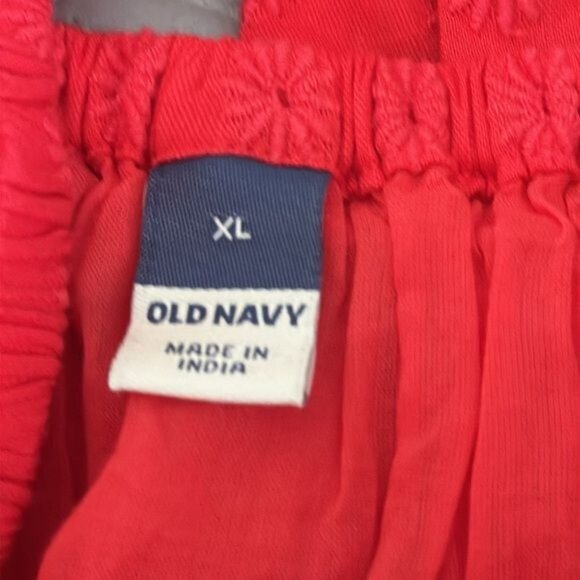 Old Navy Sleeveless Womens Dress XL Cotton Floral Pattern Made In India - Picture 3 of 9